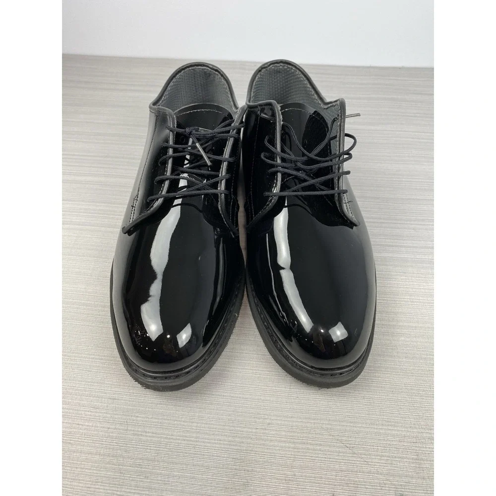 Altama Military Work Dress Oxford Shoes Uniform Men's 10.5E Black Leather 00941C
